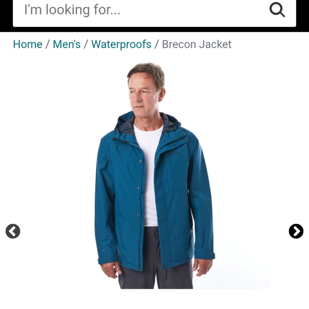 High end British Waterproof Rain Jacket - Rohan Breccon - Picture 4 of 11